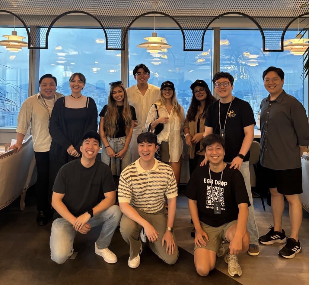 Surgence Labs team and partners gathered together in Korea