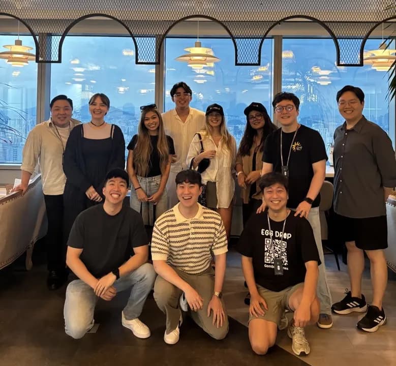 Surgence Labs team members and guests in Seoul