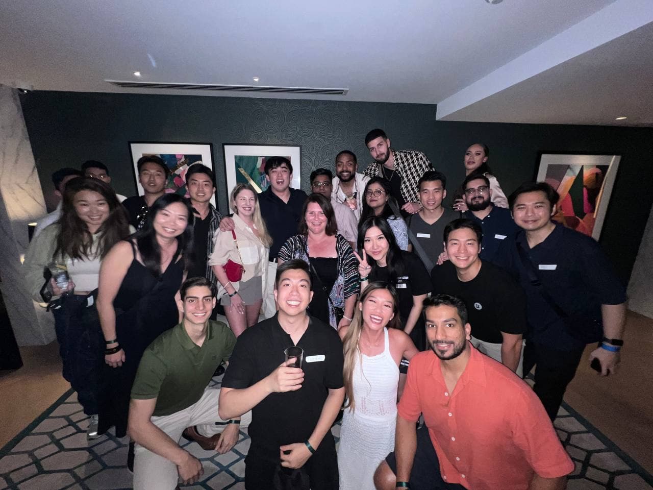 Surgence Labs team and partners gathered together in New York