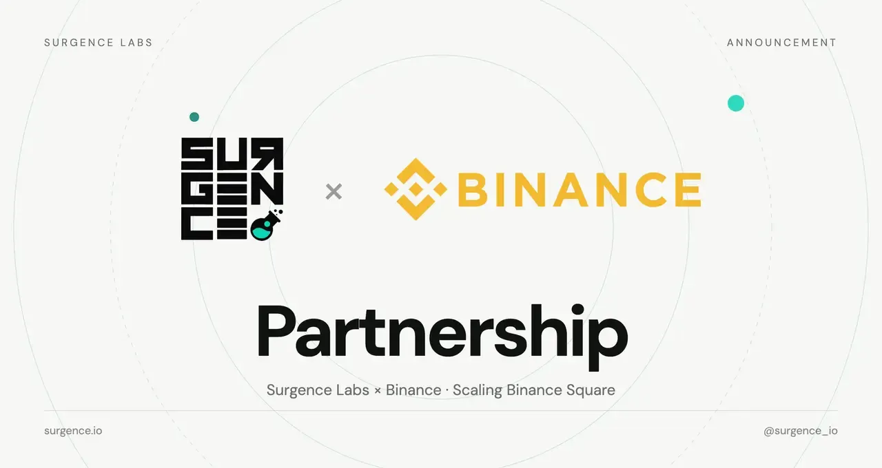 Surgence Labs and Binance partnership